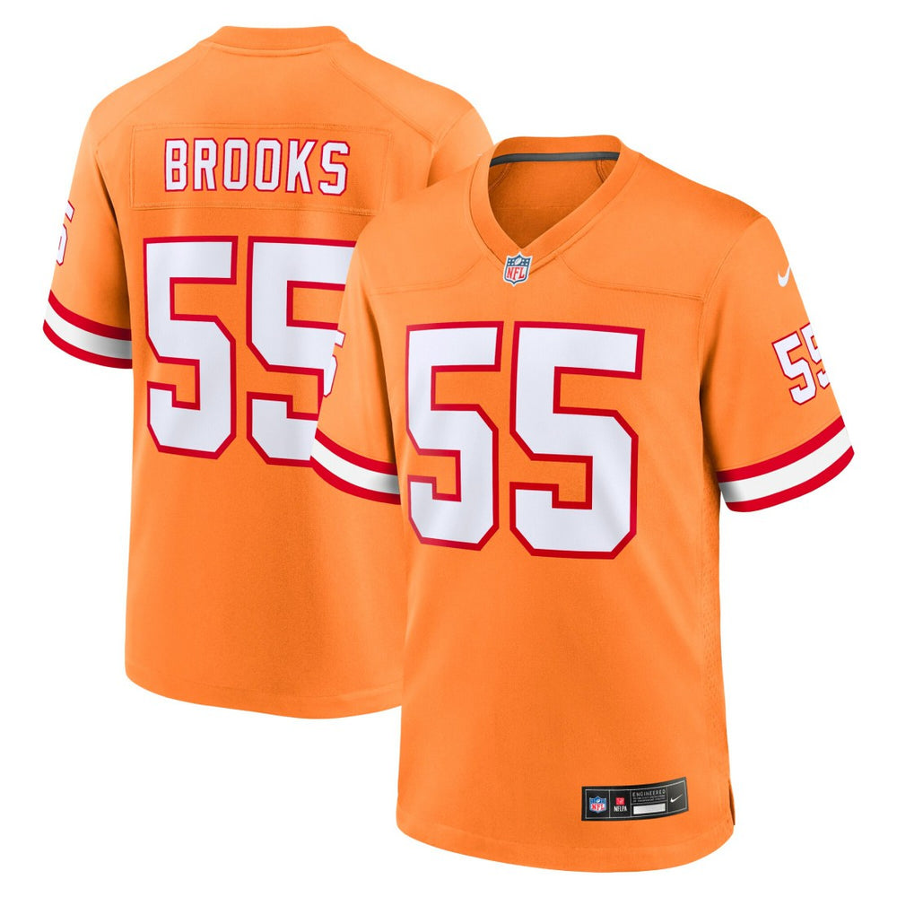 NFL Derrick Brooks Tampa Bay Buccaneers Youth Retired Player Game Jersey - Orange
