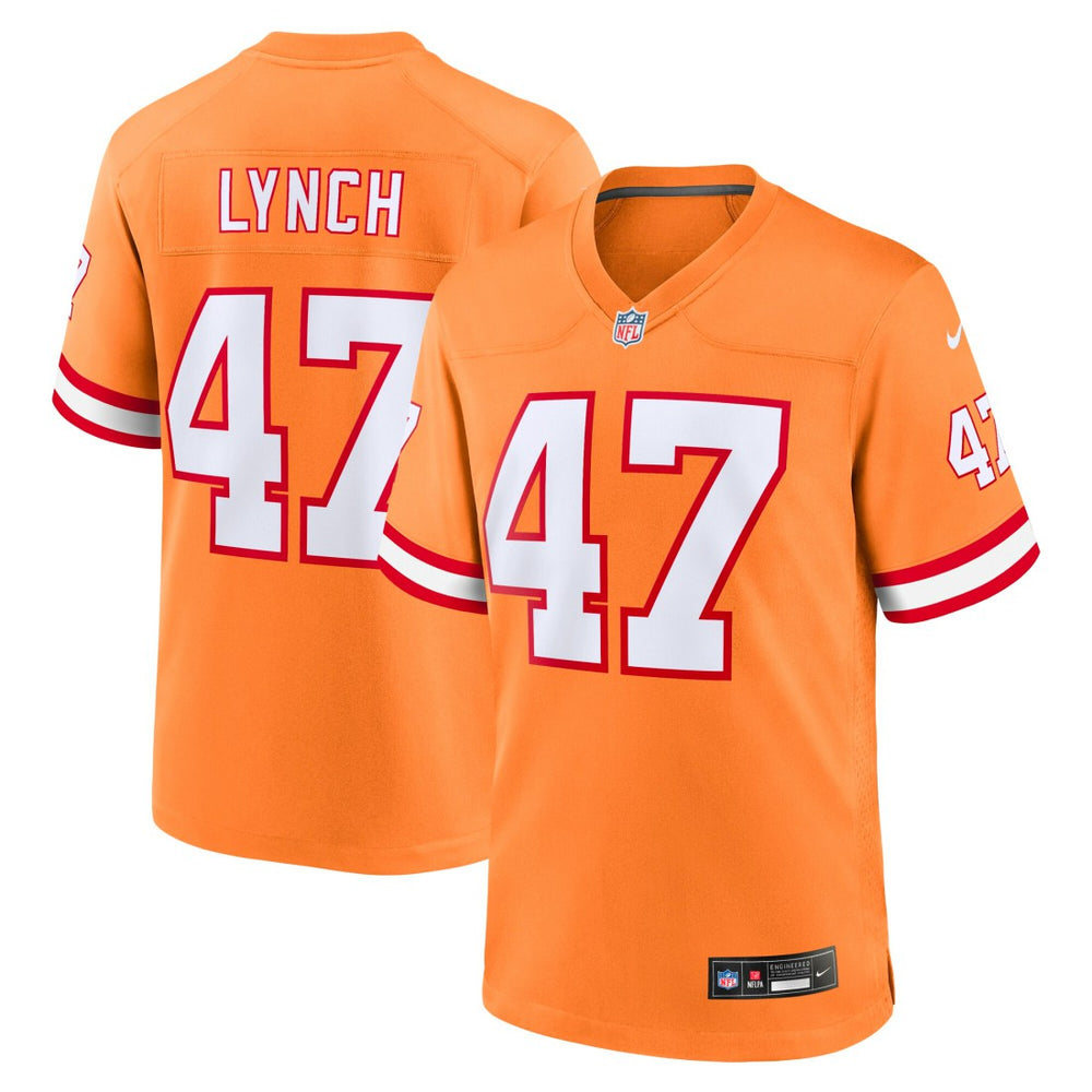 NFL John Lynch Tampa Bay Buccaneers Youth Retired Player Game Jersey - Orange