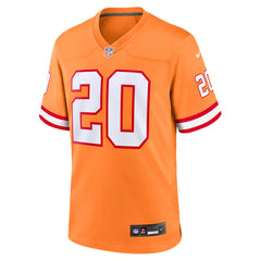 NFL Ronde Barber Tampa Bay Buccaneers Youth Retired Player Game Jersey - Orange
