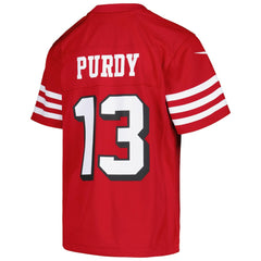 NFL Brock Purdy San Francisco 49ers Youth Game Jersey - Scarlet