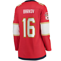 NHL Aleksander Barkov Florida Panthers Fanatics Women's Captain Patch Home Breakaway Player Jersey - Red
