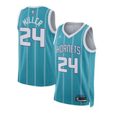 NBA Brandon Miller Charlotte Hornets Unisex NBA Draft Swingman Jersey - Icon Edition - Teal