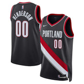 NBA Scoot Henderson Portland Trail Blazers Unisex 2023 NBA Draft Swingman Jersey - Icon Edition - Black
