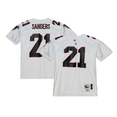 NFL Deion Sanders Atlanta Falcons 1991 Authentic Throwback Retired Player Jersey - White for sale