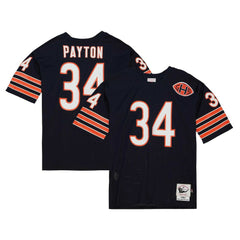 NFL Walter Payton Chicago Bears 1983 Authentic Throwback Retired Player Jersey - Navy on sale