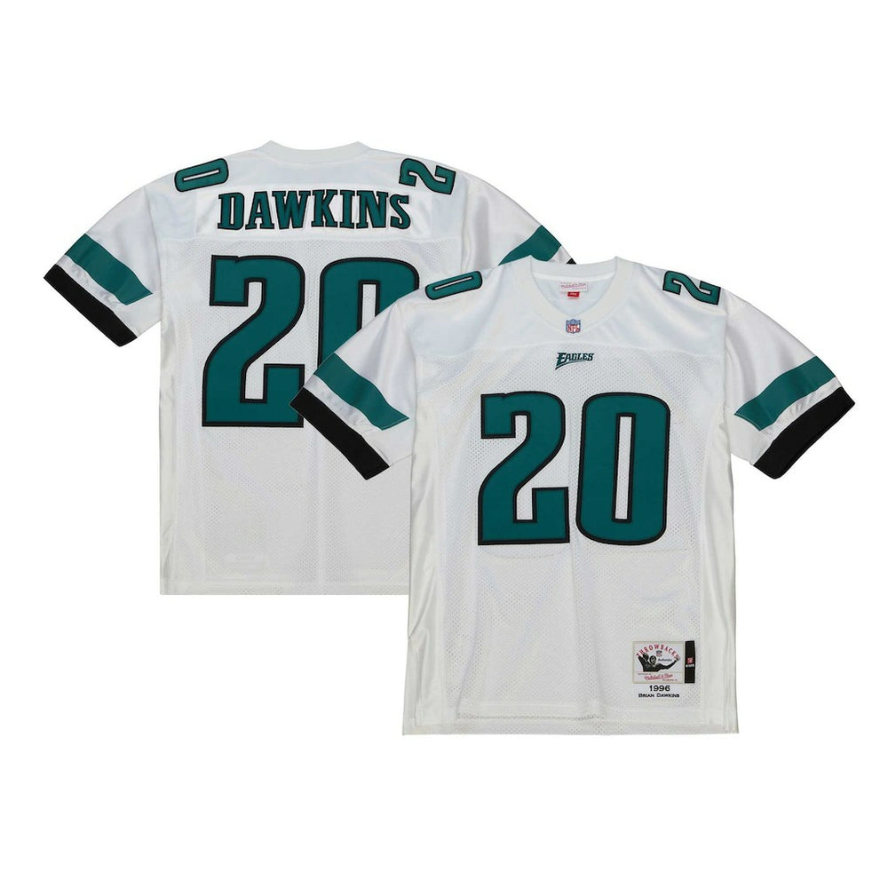 Brian Dawkins Philadelphia Eagles 1996 Authentic Throwback Retired Player Jersey White