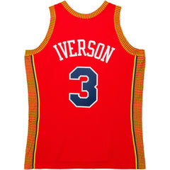 NBA Allen Iverson Philadelphia 76ers 2004/05 Hardwood Classics Swingman Jersey - Red