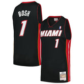 NBA Chris Bosh Miami Heat 2012/13 Hardwood Classics Swingman Jersey - Black