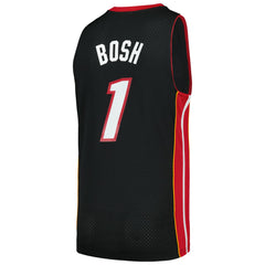 NBA Chris Bosh Miami Heat 2012/13 Hardwood Classics Swingman Jersey - Black