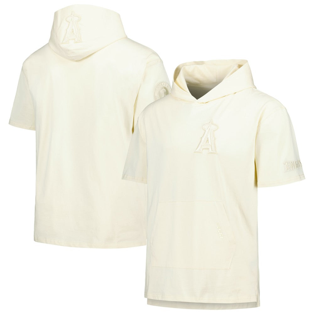Los Angeles Angels Pro Standard Neutral Hoodie T-Shirt - Cream Hoodies