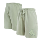 Boston Red Sox Pro Standard Neutral Fleece Shorts - Light Green Shorts