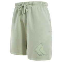Boston Red Sox Pro Standard Neutral Fleece Shorts - Light Green Shorts