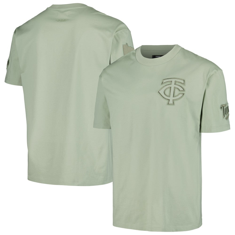 Minnesota Twins Pro Standard Oversized Neutral CJ Dropped Shoulders T-Shirt - Mint T-shirts