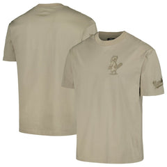 St. Louis Cardinals Pro Standard Oversized Neutral CJ Dropped Shoulders T-Shirt - Tan T-shirts