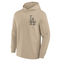 Los Angeles Dodgers Fanatics Elements Lightweight Fleece Hoodie - Khaki Hoodies