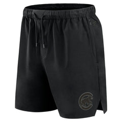 Chicago Cubs Fanatics Front Office Micro Tonal Shorts - Black Shorts