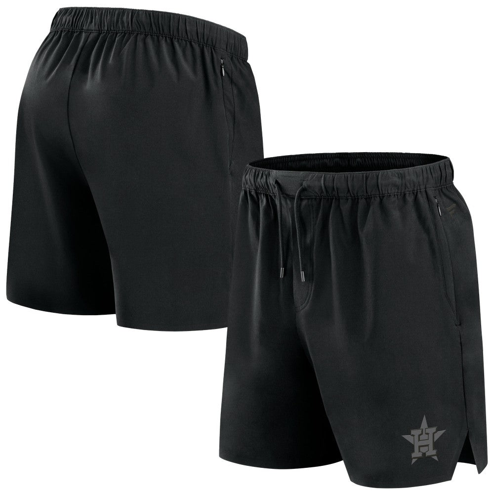 Houston Astros Fanatics Front Office Micro Tonal Shorts - Black Shorts