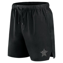 Houston Astros Fanatics Front Office Micro Tonal Shorts - Black Shorts