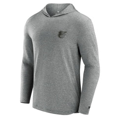Baltimore Orioles Fanatics Front Office Tech Lightweight Hoodie T-Shirt - Black Hoodies