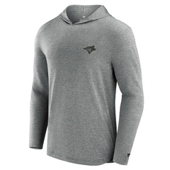 Toronto Blue Jays Fanatics Front Office Tech Lightweight Hoodie T-Shirt - Black Hoodies