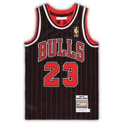 NBA Michael Jordan Chicago Bulls Preschool 1996/97 Hardwood Classics Authentic Jersey sale - Black