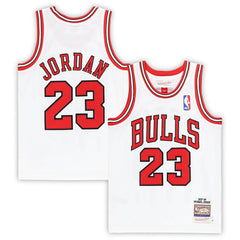 NBA Michael Jordan Chicago Bulls Preschool 1997/98 Hardwood Classics Authentic Jersey sale - White