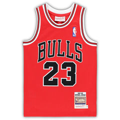 NBA Michael Jordan Chicago Bulls Preschool 1997/98 Hardwood Classics Authentic Jersey sale - Red