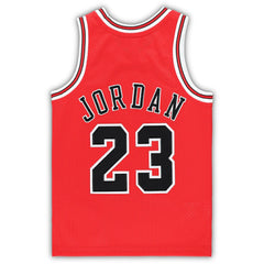 NBA Michael Jordan Chicago Bulls Preschool 1997/98 Hardwood Classics Authentic Jersey sale - Red