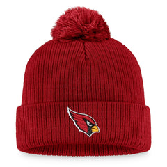 Arizona Cardinals Women's Logo Cuffed Knit Hat with Pom Cardinal