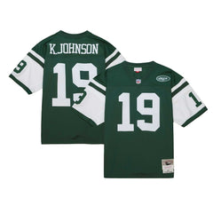 NFL Keyshawn Johnson New York Jets Legacy Replica Jersey - Green on sale