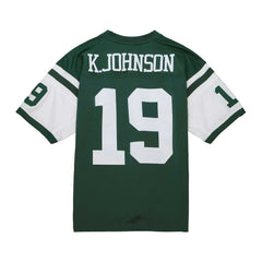NFL Keyshawn Johnson New York Jets Legacy Replica Jersey - Green on sale