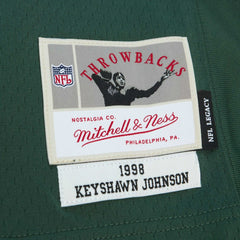 NFL Keyshawn Johnson New York Jets Legacy Replica Jersey - Green on sale