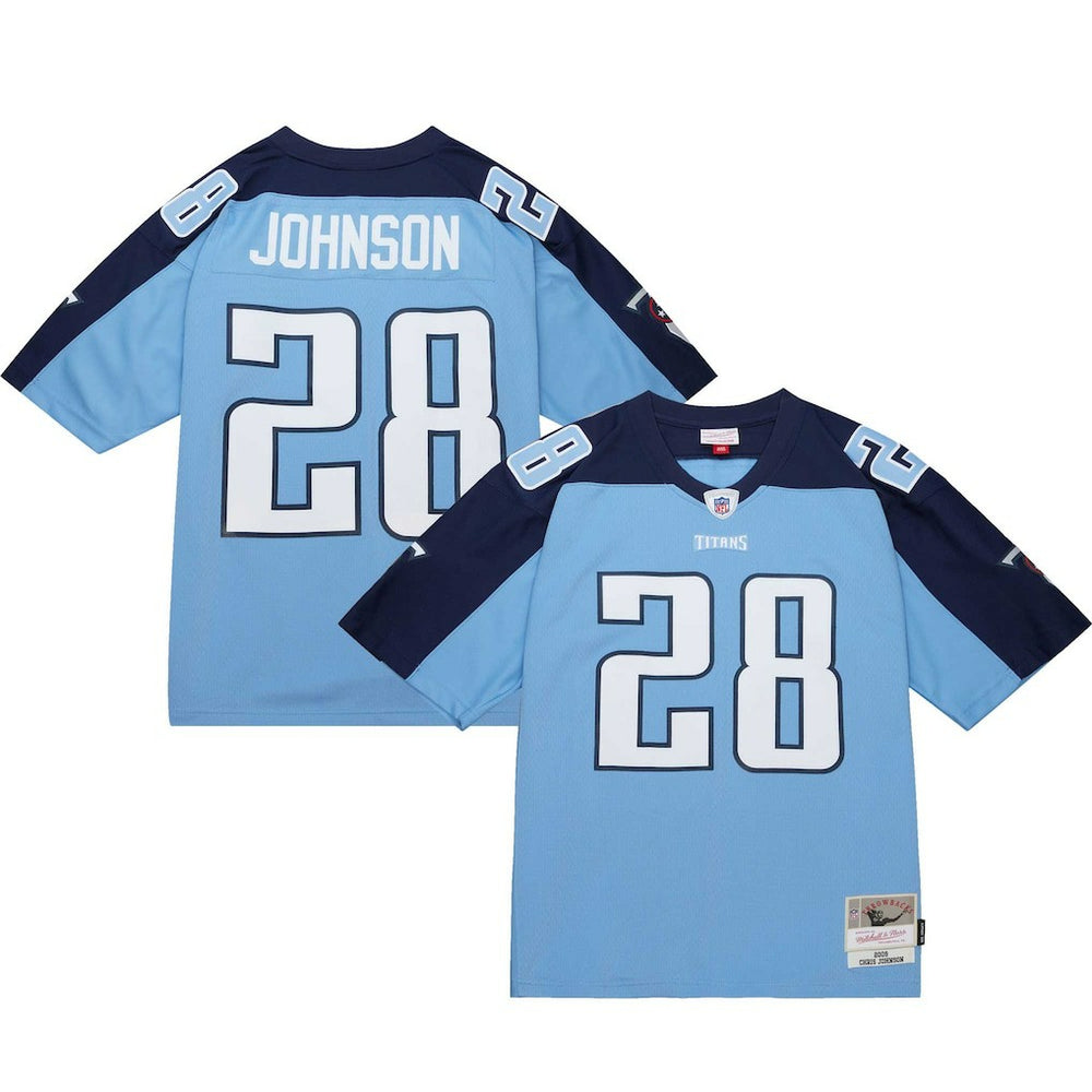 NFL Chris Johnson Tennessee Titans Legacy Replica Jersey - Light Blue cheap