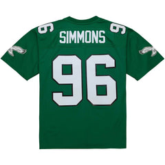 Clyde Simmons Philadelphia Eagles Legacy Replica Jersey Kelly Green