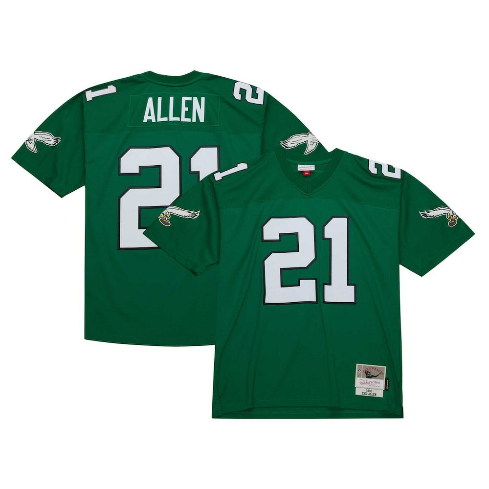 NFL Eric Allen Philadelphia Eagles Legacy Replica Jersey - Kelly Green on sale