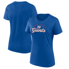 New York Giants Women's Primary Component T-Shirt Royal