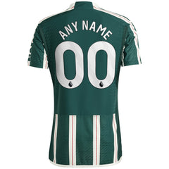 Manchester United 2023/24 Away Custom Jersey Green
