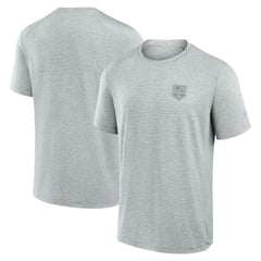 NHL Los Angeles Kings Fanatics Front Office Tech T-Shirt - Gray