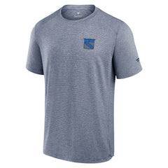 NHL New York Rangers Fanatics Front Office Tech T-Shirt - Navy