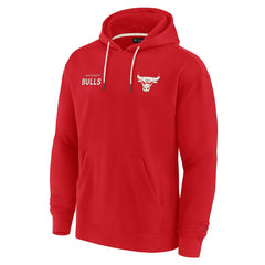 Chicago Bulls Unisex Elements Super Soft Fleece Pullover Hoodie Red