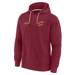 Cleveland Cavaliers Unisex Elements Super Soft Fleece Pullover Hoodie Wine