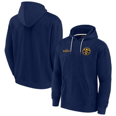 Denver Nuggets Unisex Elements Super Soft Fleece Pullover Hoodie Navy