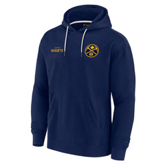 Denver Nuggets Unisex Elements Super Soft Fleece Pullover Hoodie Navy