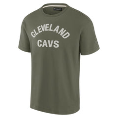 Cleveland Cavaliers Unisex Elements Super Soft Short Sleeve T-Shirt Olive