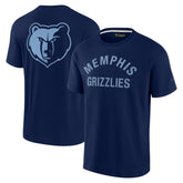 Memphis Grizzlies Unisex Elements Super Soft Short Sleeve T-Shirt Navy