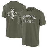 New Orleans Pelicans Unisex Elements Super Soft Short Sleeve T-Shirt Olive