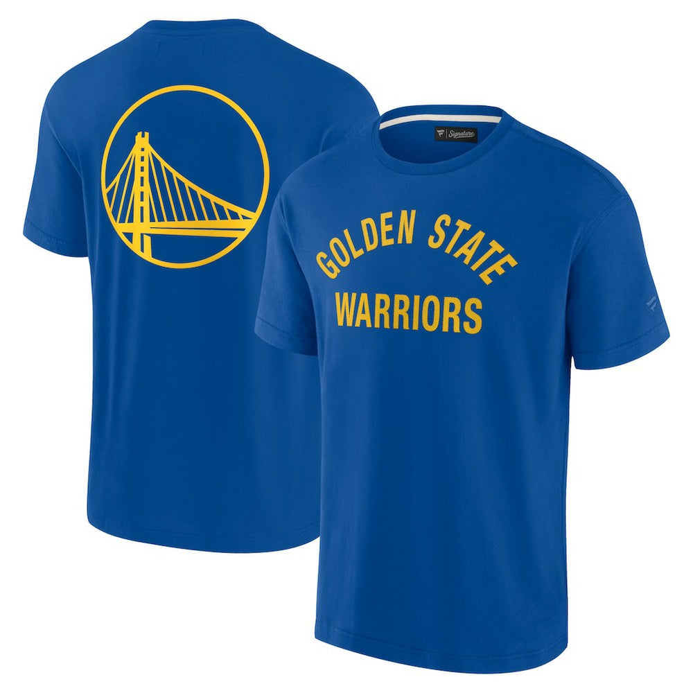 Golden State Warriors Unisex Elements Super Soft Short Sleeve T-Shirt Royal