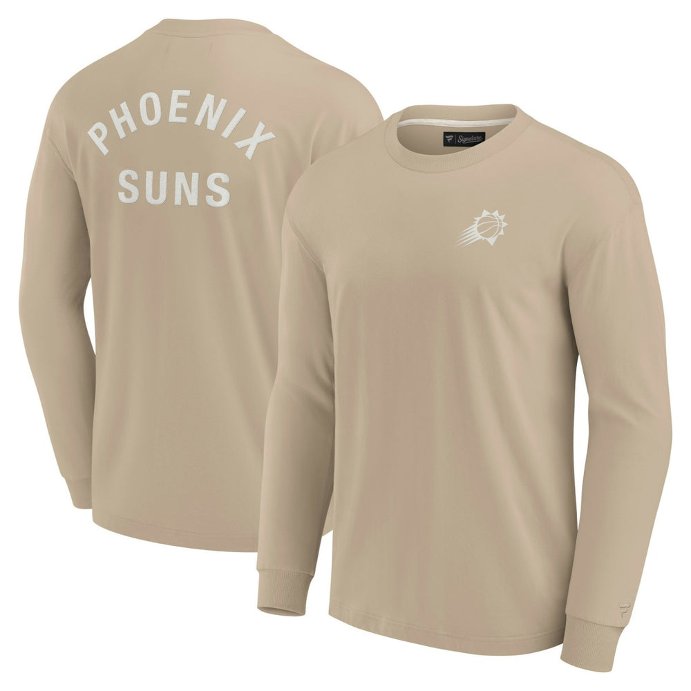 Phoenix Suns Unisex Elements Super Soft Long Sleeve T-Shirt Khaki