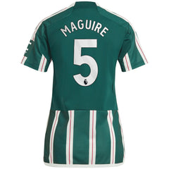 Harry Maguire Manchester United Women's 2023/24 Away Replica Player Jersey Green