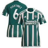 Lisandro Martínez Manchester United Women's 2023/24 Away Replica Player Jersey Green